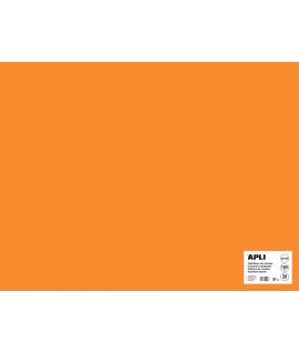 Apli Cartulina Naranja Fluorescente 50 x 65cm 170g 25 Hojas