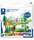 Staedtler 146C Pack de 48 Lapices de Colores - Mina Suave - Colores Surtidos