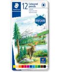 Staedtler 146C Pack de 12 Lapices de Colores - Mina Suave - Colores Surtidos