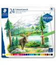 Staedtler 146C Pack de 24 Lapices de Colores - Mina Suave - Colores Surtidos