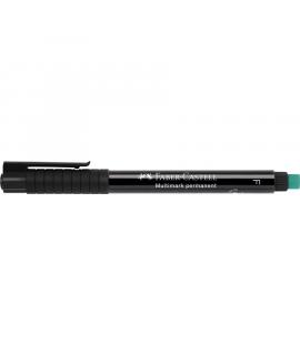 Faber-Castell Multimark Rotulador Permanente - Ancho de Trazo 0.6mm - Goma de Borrar Integrada - Resistente a la Luz y al Agua -