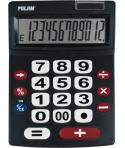 Milan Calculadora 12 Digitos Extra Grande - Teclas Grandes - Tecla Rectificacion Entrada de Datos - Apagado Automatico - Color