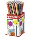 Stabilo Pencil 160 Expositor de 72 Lapices Hexagonales - Mina HB Robusta de 2.2mm - Diseño Moderno