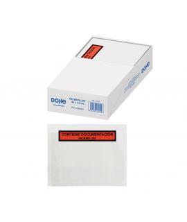 Dohe Caja de 250 Sobres Autoadhesivos - Packing List - Medidas 180 x140mm