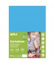 Apli Cartulina Azul Medio A4 170g 50 Hojas