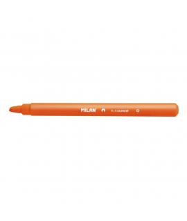 Milan Junior Marcador Fluorescente - Punta Biselada 1 - 4mm - Color Naranja