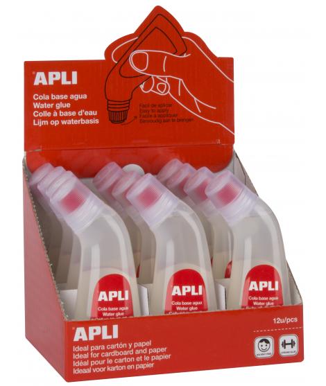 Apli Cola Base Agua 70ml - Facil Aplicacion - Secado Rapido - Resistente al Agua - Transparente