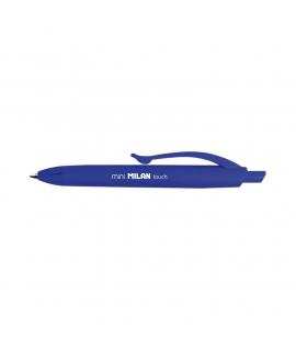 Milan P1 Touch Mini Boligrafo de Bola Retractil - Punta Redonda 1.0 mm - Tinta con Base de de Aceite - Escritura Suave - Color