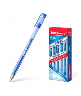 Erichkrause G-Tone Boligrafo de Gel - Cuerpo Translucido con Grip Perfilado Triangular - Punta de 0,5mm - Tinta de Gel de Secado