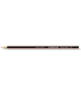 Staedtler Noris Colour 185 Lapiz Hexagonal de Color - Resistencia a la Rotura - Material Wopex - Color Beige