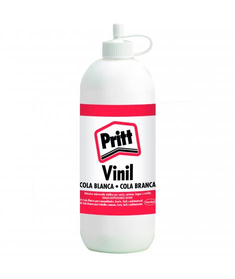 Pritt Cola Blanca 250ml - Pegamento Liquido Transparente - Ideal para Manualidades - Adhesivo para Diversos Materiales