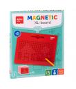 Apli Pizarra Magnetica XL - Superficie de Escritura Amplia - Iman Integrado para Sujetar Notas y Documentos - Marco de Aluminio 