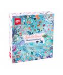 Apli Juego de Observacion Save the Ocean - Tablero de 40 x 40 cm - 40 Cartas y 24 Stickers