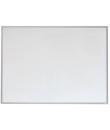 Nobo Pizarra Blanca Magnetica Pequeña con Marco de Aluminio 585x430mm - Borrado en Seco - Almohadillas Adhesivas - Ideal para Of