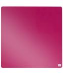 Nobo Tile Mini Pizarra Magnetica 360x360mm - sin Marco - Almohadillas e Imanes Incluidos - Diseño Creativo y Colorido - Fucsia