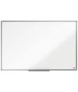 Nobo Essence Pizarra Magnetica de Acero 900x600mm - Marco de Aluminio Anodizado - Bandeja para Rotuladores - Color Blanco