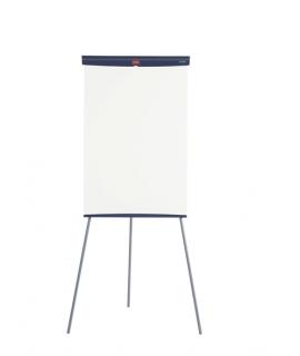 Nobo Pizarra Caballete Basico de Acero 680x1840mm - Superficie Magnetica - Bandeja para Rotuladores - Color Blanco