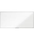 Nobo Essence Pizarra Magnetica de Acero Vitrificado 2400x1200mm - Montaje en Esquinas - Superficie de Borrado Superior - Color B