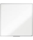 Nobo Essence Pizarra de Melamina 1200x1200mm - Marco de Aluminio Anodizado - Bandeja para Rotuladores - Color Blanco