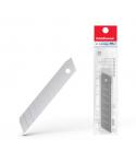 Erichkrause Pack de 10 Cuchillas de Repuesto de Acero Segmentado - Medidas 18mm x 0.5mm - Afilado de Doble Cara - Resistente al 