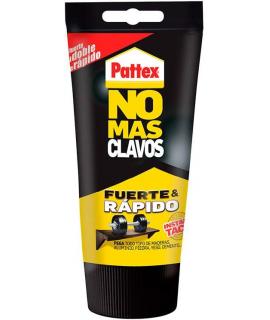 Pattex No Mas Clavos Tubo 150gr - Adhesivo de Montaje Extra-Fuerte - Elimina la Necesidad de Clavos y Tornillos - Ideal para Tra