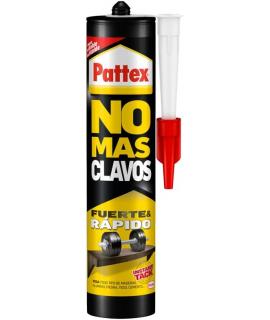 Pattex No Mas Clavos Cartucho 370gr - Adhesivo de Montaje Extra-Fuerte - Elimina la Necesidad de Clavos y Tornillos - Ideal
