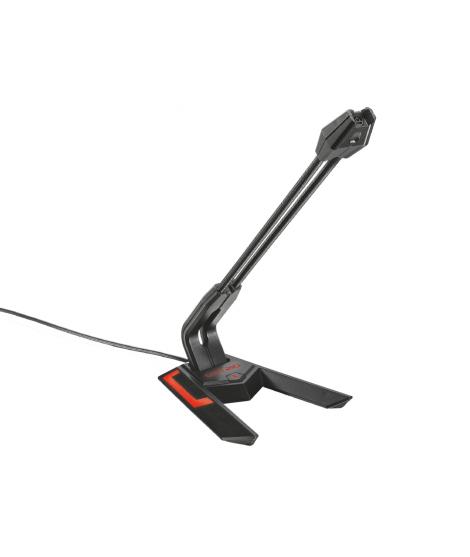 Trust Gaming GXT 210 Scorp Microfono USB - Brazo Flexible y Ajustable - Boton Mute - Iluminacion LED - Cable de 1.50m - Color Ne