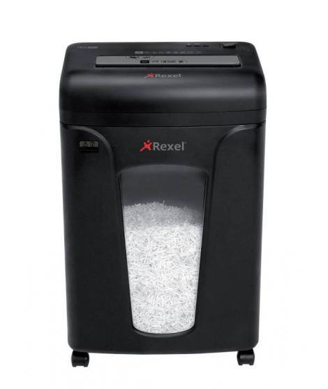 Rexel Mercury Destructora Microcorte - Antiatasco - Hasta 8 Hojas - Destruye Grapas, Clips y Cds - Capacidad Papelera 21L, 220