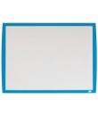 Nobo Pizarra Blanca Magnetica Pequeña 585x430 - Marco de Colores Vibrantes - Accesorios de Pizarra a Juego - Azul