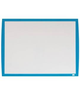 Nobo Pizarra Blanca Magnetica Pequeña 585x430 - Marco de Colores Vibrantes - Accesorios de Pizarra a Juego - Azul