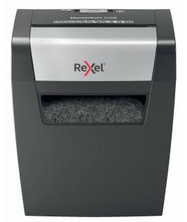 Rexel Destructora Papel Momentum x406 - P4, Corte Confeti 4x30mm - Funcionamiento Ininterrumpido 3 Minutos - Papelera 15L - Negr