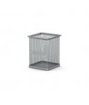 Erichkrause Compass Classic Portalapices Cuadrado 80×80×95mm - Acero Inoxidable Calado - Color Plata