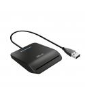 Trust Primo Smartcard Lector de DNI Electronico 3.0 - USB 2.0 - Cable de 1m - Color Negro