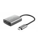 Trust Dalyx Lector de Tarjetas USB-C - SD, MicroSD - Aluminio
