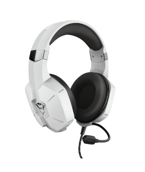 Trust Gaming GXT 323W Carus Auriculares con Microfono - Microfono Flexible - Diadema Ajustable - Amplias Almohadillas -