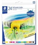 Staedtler 2430 Pack de 36 Pasteles Suaves - Excelentes para Mezclar Colores - Resistencia a la Luminosidad - Colores Surtidos