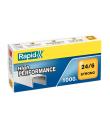 Rapid Strong Caja de 1000 Grapas 24/6 - Hasta 30 Hojas - Alambre Reforzado Galvanizado - Patilla de 6mm