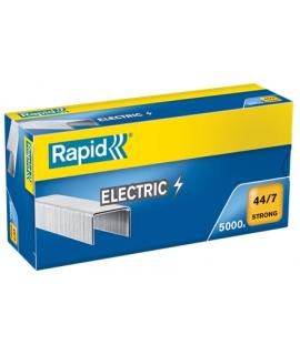 Rapid Strong 44/7 Electric Caja de 5000 Grapas 44/7 - Hasta 70 Hojas - Alambre Reforzado Galvanizado