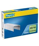 Rapid Caja de 1000 Grapas 2310 - De 40 a 70 Hojas - Alambre Galvanizado - Patilla de 10mm