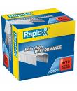 Rapid Super Strong Caja de 5000 Grapas 910 - De 40 a 70 Hojas - Alambre Galvanizado Superreforzado - Patilla de 10mm