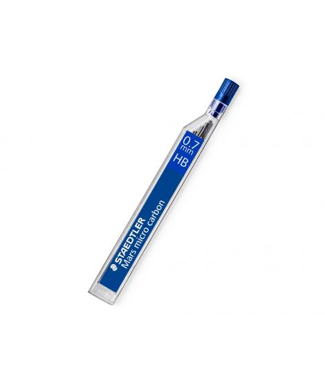 Staedtler Mars Micro Minas para Portaminas 0.7mm HB - Fuertes y Duraderas - Sin PVC - Apta para la Mayoria de Portaminas