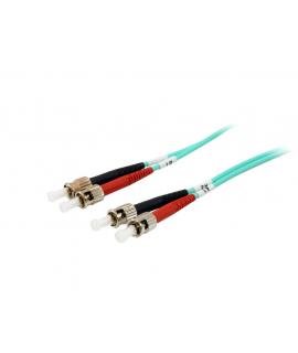 Equip Cable de Conexion de Fibra Optica ST/ST-OM3 2m