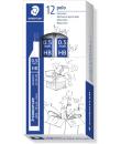 Staedtler Polo 257 Tubo con Minas de Grafito - Graduacion HB - Trazo 0.5mm