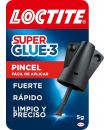 Loctite Super Glue-3 Pincel 5gr - Adhesivo Universal Triple Resistencia - Fuerza y Uso Instantaneo - 2640969/2046283/2640782/264