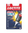 Loctite Superglue-3 Control Power Gel 3gr - Adhesivo Instantaneo Flexible y Extrafuerte - Resistente a Golpes. Torsiones y Vibra