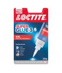 Loctite Superglue-3 XXL 20gr - Adhesivo Universal Instantaneo - Transparente y Secado Rapido - Resistente al Agua y Temperaturas