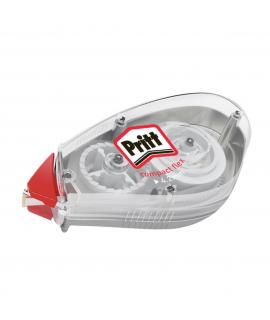 Pritt Roller Compact Flex Cinta Correctora 4,2mmx10m - Punta Flexible - Correcion Suave y Limpia - Correccion en dos Sentidos