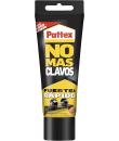Pattex No Mas Clavos Tubo 250gr - Adhesivo de Montaje Extra-Fuerte - Elimina la Necesidad de Clavos y Tornillos - Ideal para