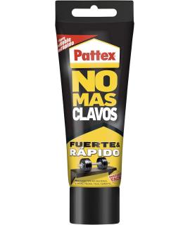 Pattex No Mas Clavos Tubo 250gr - Adhesivo de Montaje Extra-Fuerte - Elimina la Necesidad de Clavos y Tornillos - Ideal para Bri