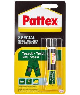 Pattex Pegamento Transparente Especial Textil 20gr - Resistente a Lavados y Planchado - Para todo tipo de Tejidos